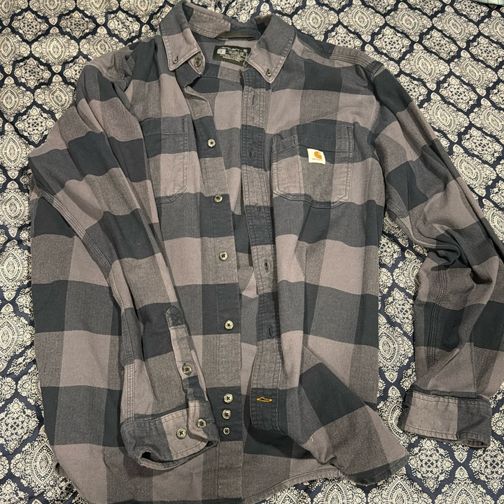 Flannel button down